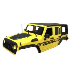 루비콘 313mm 레진 바디 Jeep Wrangler Rubicon Hard Plastic Body Kit H-XS-59765AY