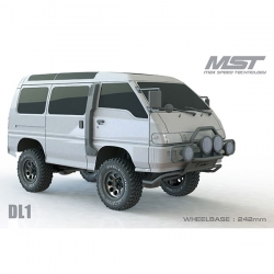 [출시이벤트할인] MST CFX DL1 4WD Offroad Car Kit 클리어 바디  / 전자제품, 송수신기 미포함 532201